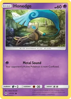 Honedge 47 - Forbidden Light Pokesingles