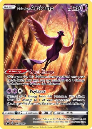 Galarian Articuno - SWSH282, Sword & Shield Promos | Sword & Shield, promo, 9.48 kr, Pokesingles. Kjøp pokemon kort til lave priser hos oss.