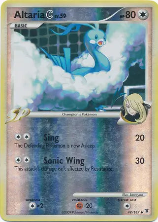 Altaria C Reverse Holo 49 - Supreme Victors Pokesingles