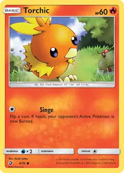 Torchic 4 - Dragon Majesty Pokesingles