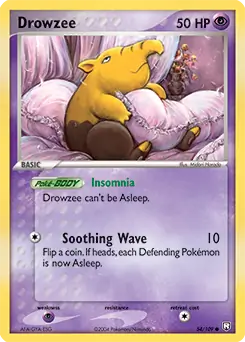 Drowzee 54 - Team Rocket Returns Pokesingles