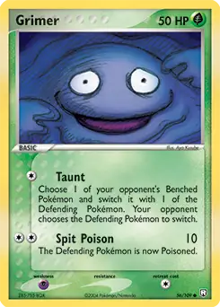 Grimer 56 - Team Rocket Returns Pokesingles