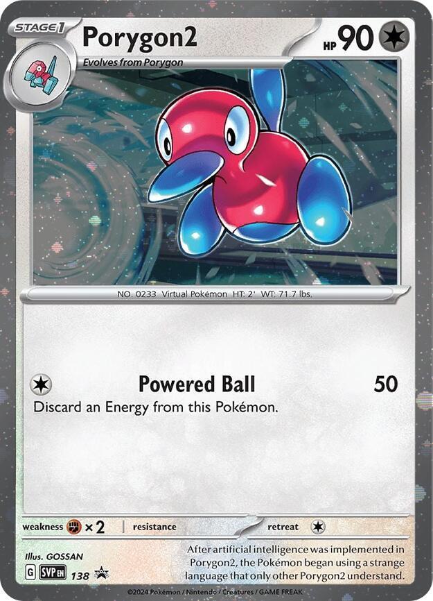 Porygon2 SVP Promo 138