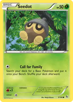 Seedot 5 - Flashfire Pokesingles