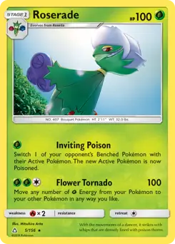 Roserade 5 - Ultra Prism Pokesingles