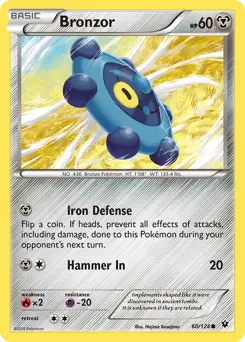 Bronzor 60 - Fates Collide Pokesingles