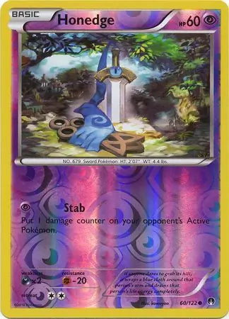 Honedge Reverse Holo 60 - BreakPoint Pokesingles