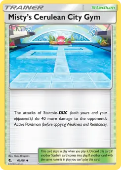 Misty's Cerulean City Gym 61, Hidden Fates | Sun & Moon, ex, 3.00 kr, Pokesingles. Kjøp pokemon kort til lave priser hos oss.