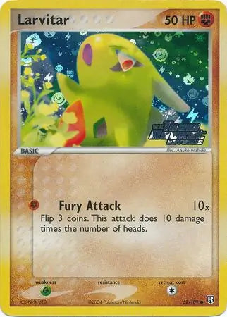 Larvitar Reverse Holo 62 - Team Rocket Returns Pokesingles