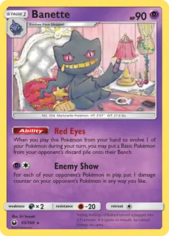 Banette 65 - Celestial Storm Pokesingles