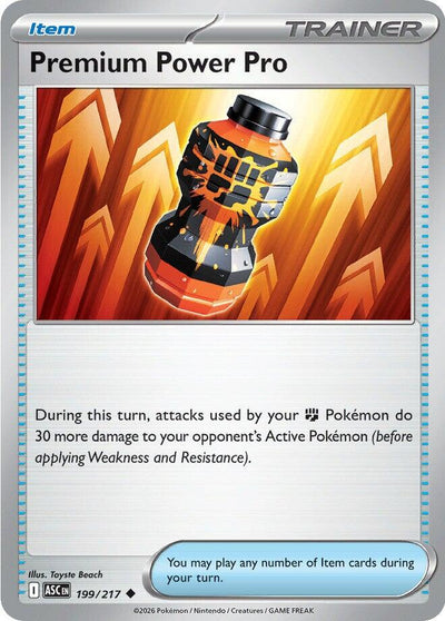 Premium Power Pro 199 (Reverse Holofoil) - ME: Ascended Heroes