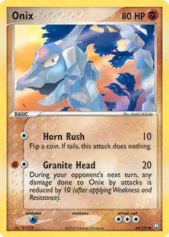 Onix 69 - Team Rocket Returns Pokesingles