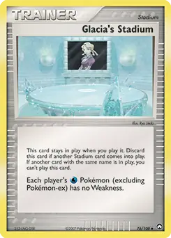 Glacia's Stadium 76 - Power Keepers Pokesingles