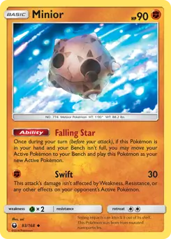 Minior 83 - Celestial Storm Pokesingles