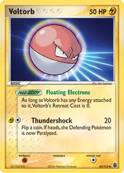 Voltorb 85 - Fire Red Leaf Green Pokesingles