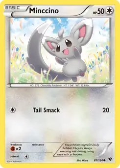 Minccino 87 - Fates Collide Pokesingles