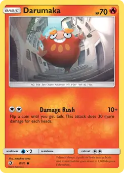 Darumaka 8 - Dragon Majesty Pokesingles