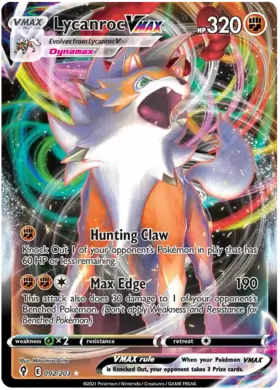 Lycanroc VMAX 092, Evolving Skies | Sword & Shield, v, 5.00 kr, Pokesingles. Kjøp pokemon kort til lave priser hos oss.
