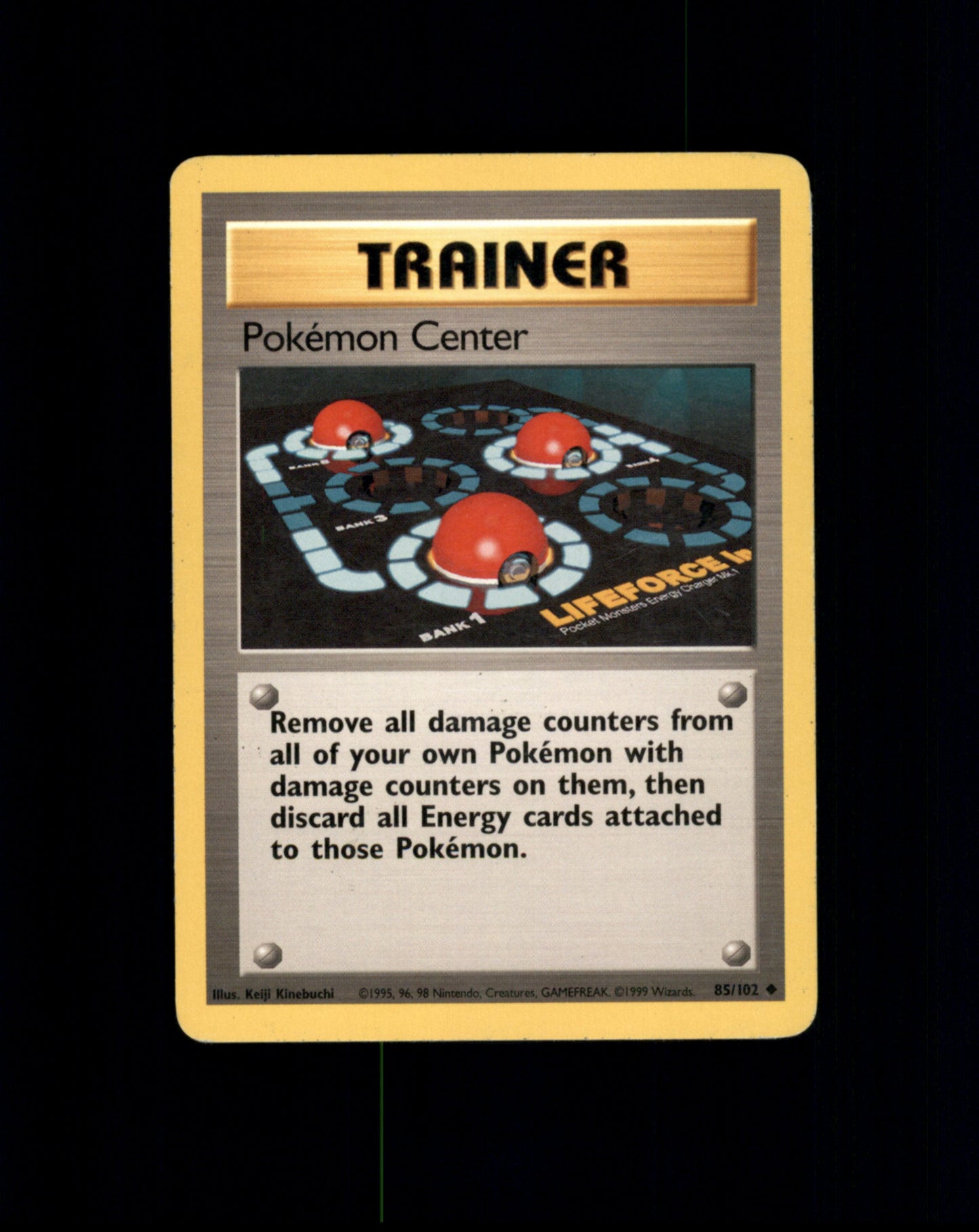 *SE BILDE FOR TILSTAND* Pokemon Center #85 Pokemon Base Set Pokesingles