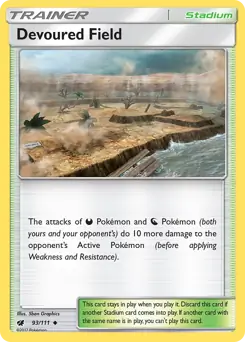 Devoured Field 93 - Crimson Invasion Pokesingles