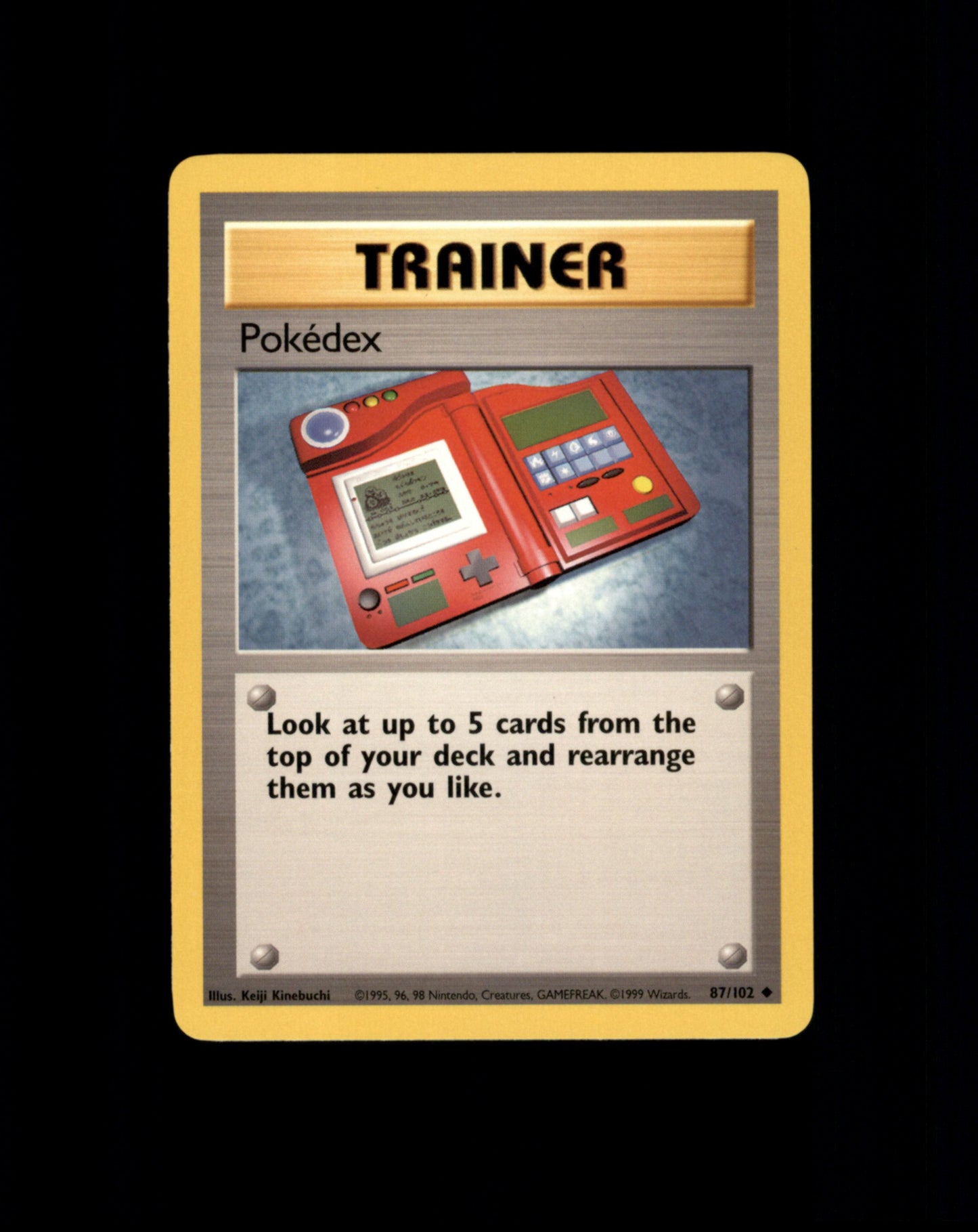 *SE BILDE FOR TILSTAND* Pokedex #87 Pokemon Base Set Pokesingles