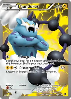 Full Art Thundurus 97 - Emerging Powers