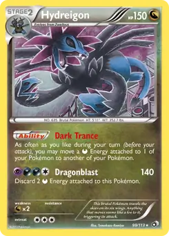 Hydreigon Holo 99 - Legendary Treasures