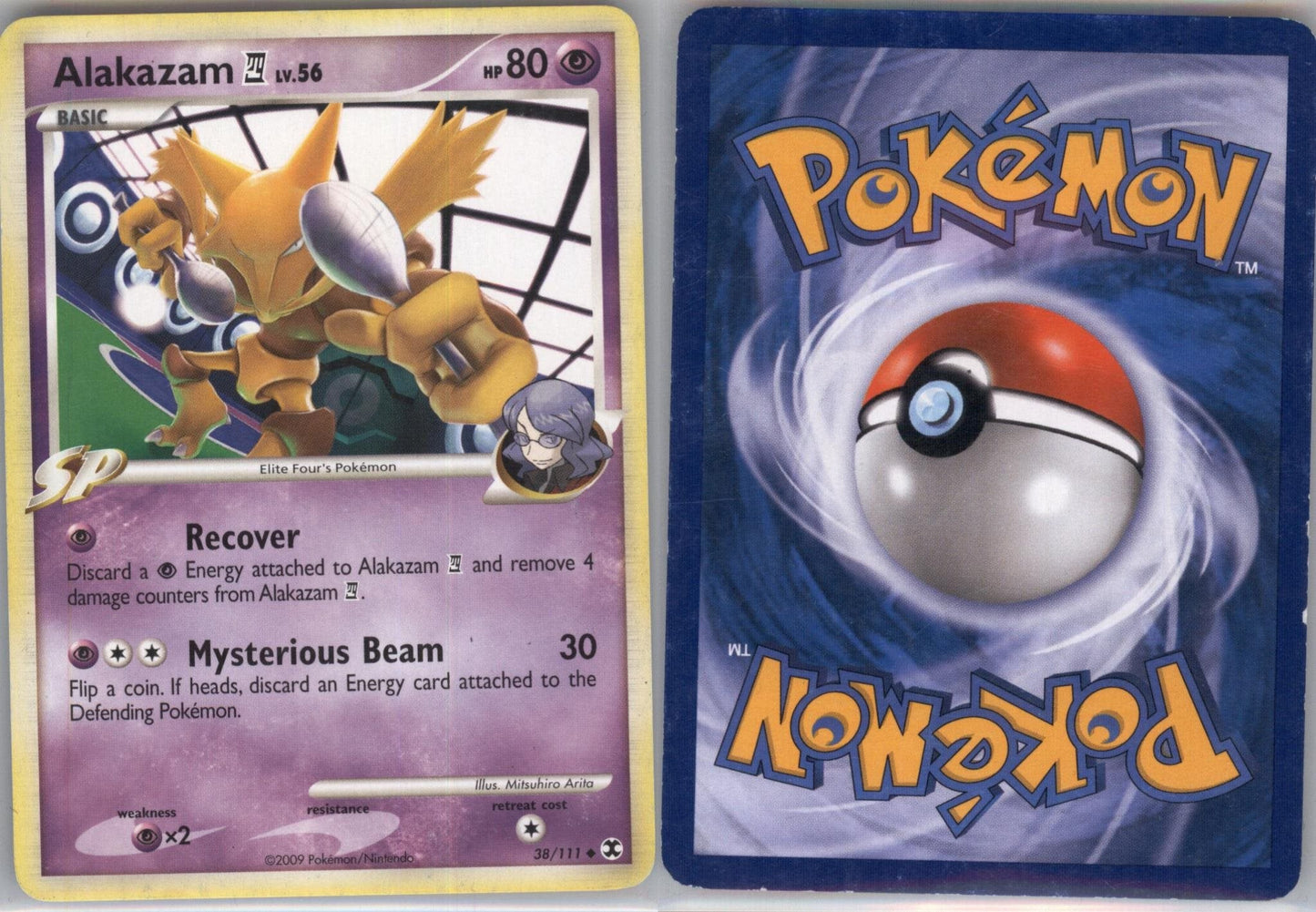 *SE BILDE FOR TILSTAND* Alakazam #38 Pokemon Rising Rivals Pokesingles