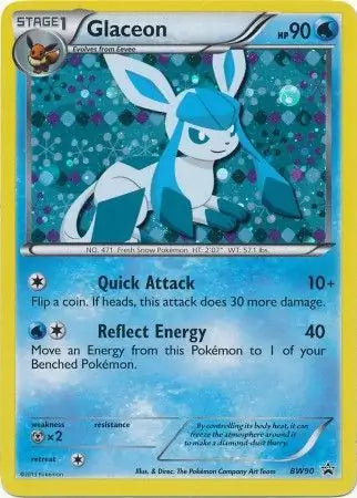 Glaceon BW90 - Black & White Promos