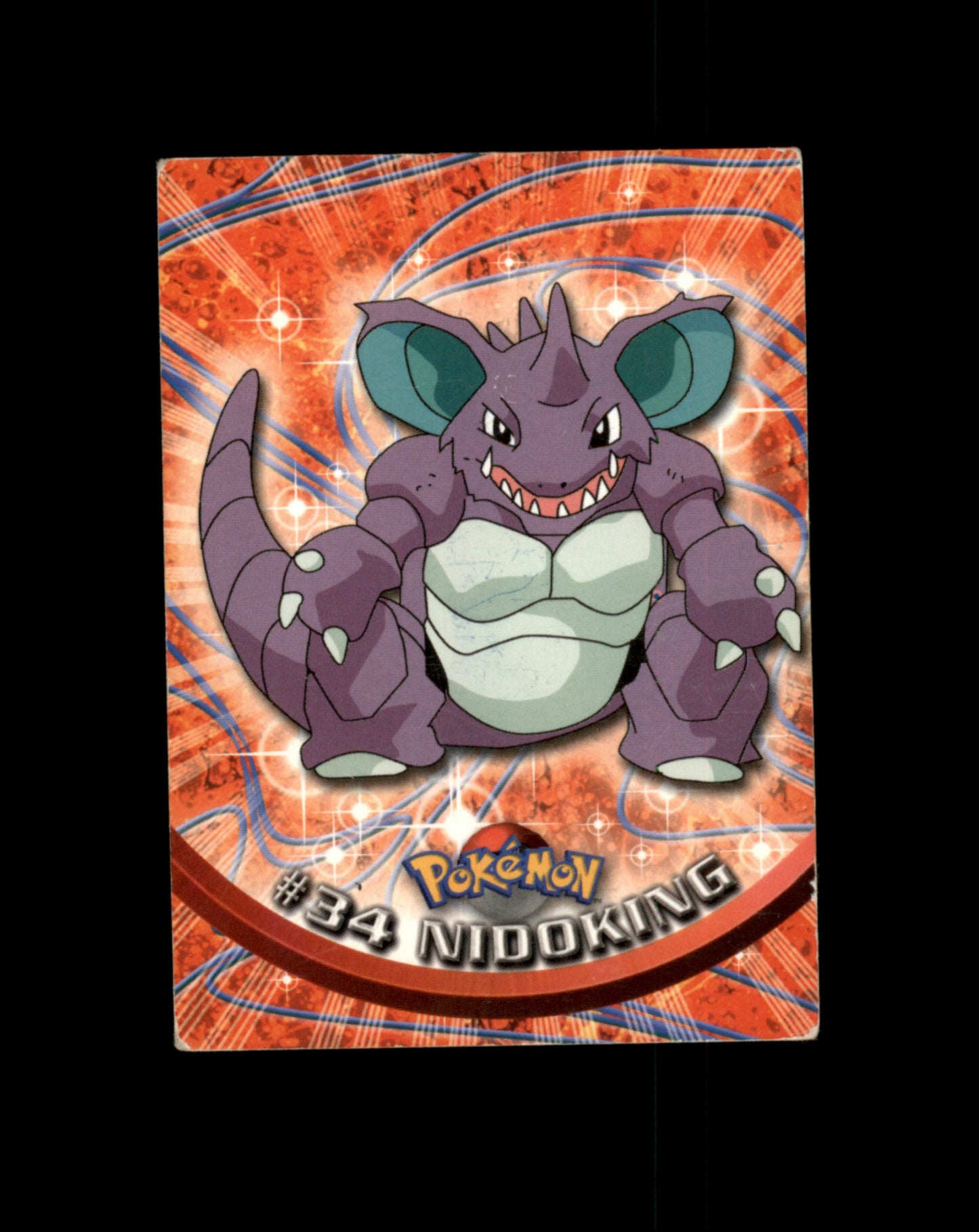 *SE BILDE FOR TILSTAND* Nidoking #34 Pokesingles