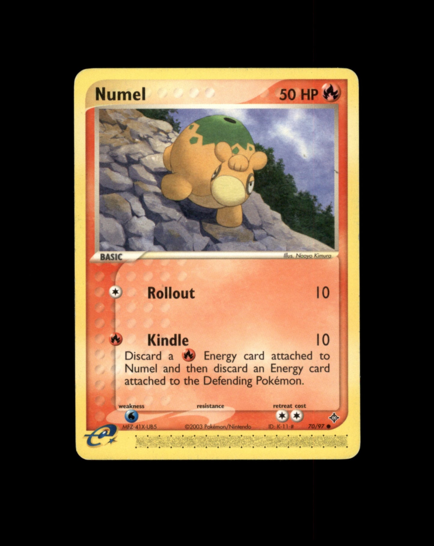*SE BILDE FOR TILSTAND* Numel #70 Pokemon Dragon Pokesingles