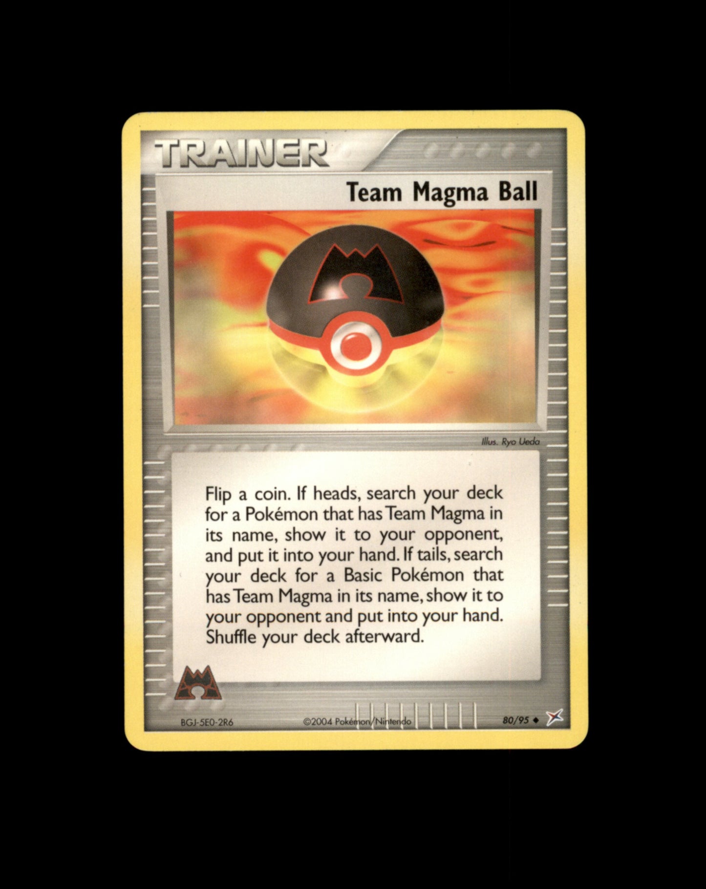 *SE BILDE FOR TILSTAND* Ball #80 Pokemon Team Magma & Team Aqua Pokesingles