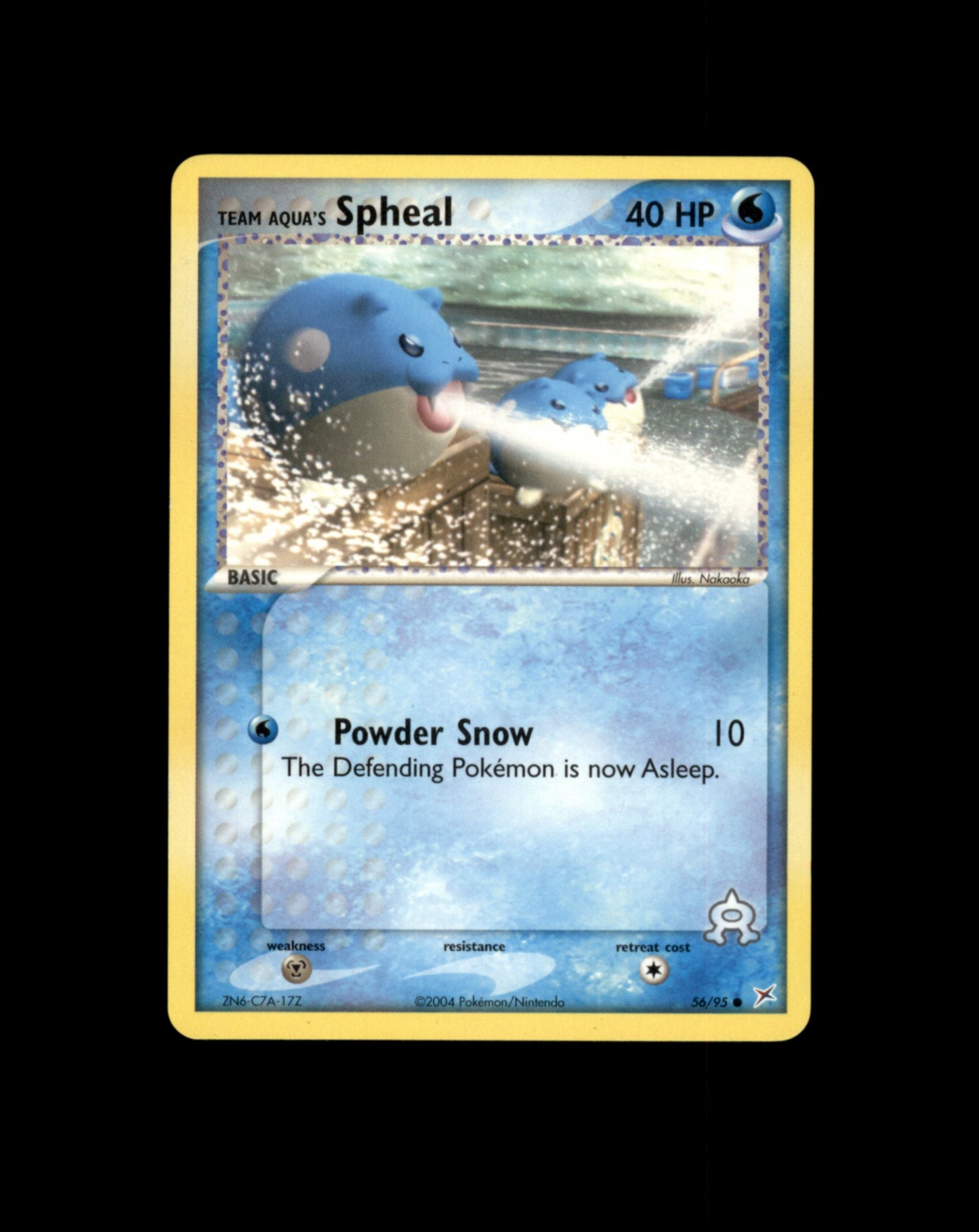 *SE BILDE FOR TILSTAND* Spheal #56 Pokemon Team Magma & Team Aqua Pokesingles