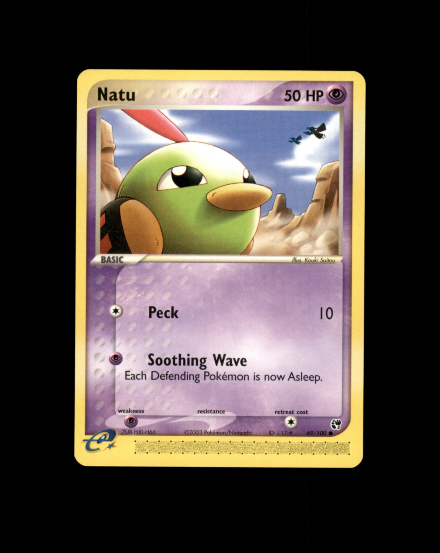 *SE BILDE FOR TILSTAND* Natu #69 Pokemon Sandstorm Pokesingles