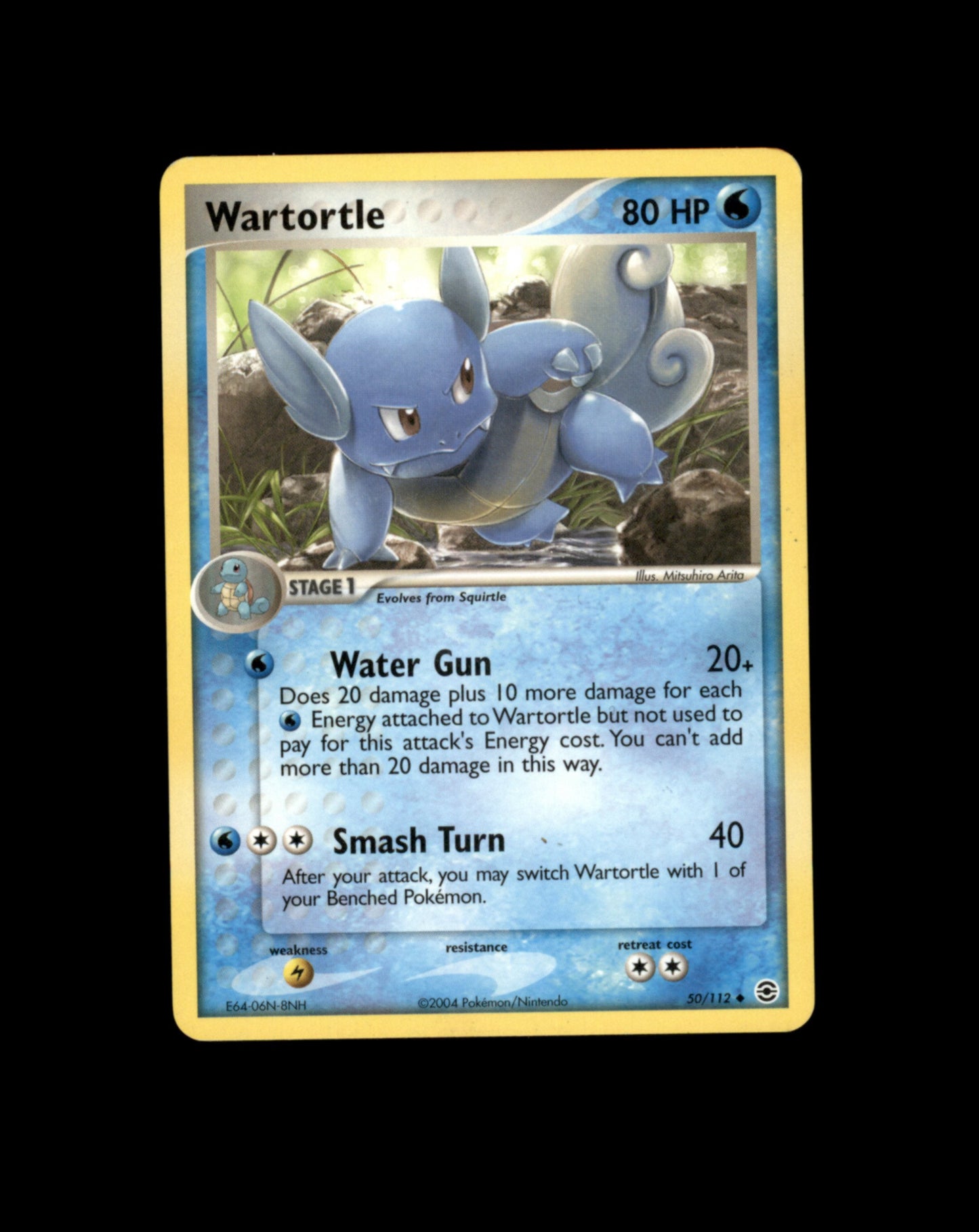 *SE BILDE FOR TILSTAND* Wartortle #50 Pokemon Fire Red & Leaf Green Pokesingles