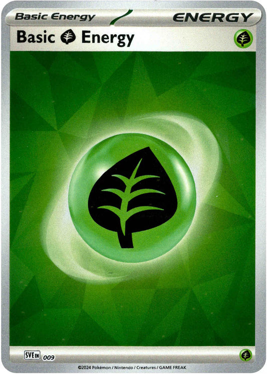 Basic Grass Energy - 009 - Prismatic Evolutions - Reverse Holo Pokesingles