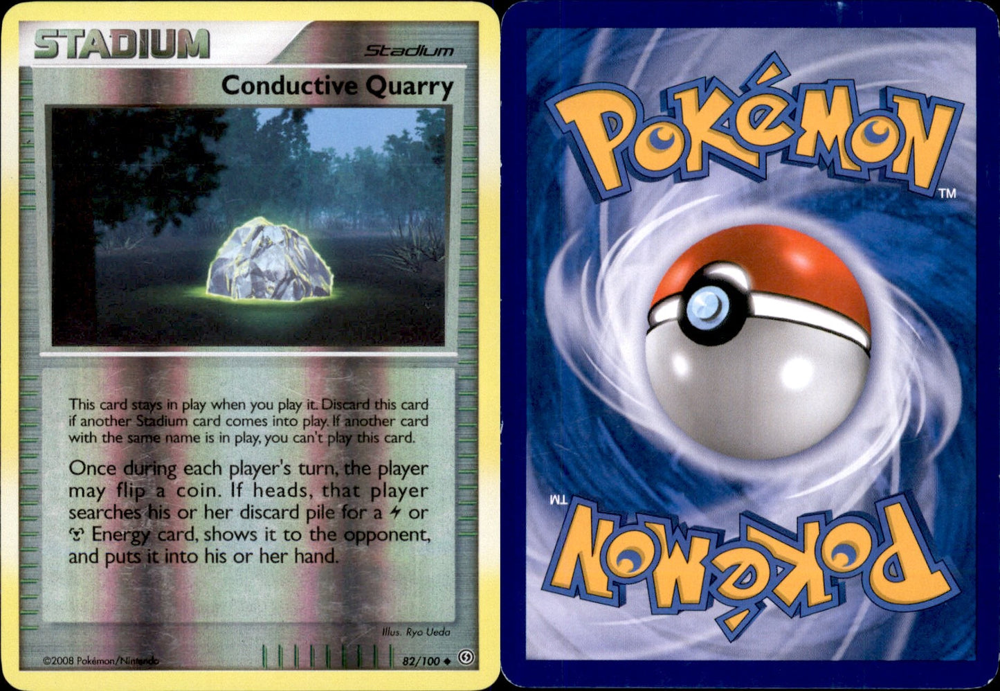 Conductive Quarry Reverse Holo 82 - Stormfront (MP - Moderately Played) Pokesingles