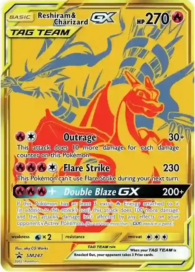 Pokemon Reshiram & Charizard GX online