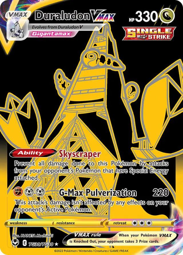 Duraludon VMAX TG30, Silver Tempest | Sword & Shield, , 0.00 kr, Pokesingles. Kjøp pokemon kort til lave priser hos oss.