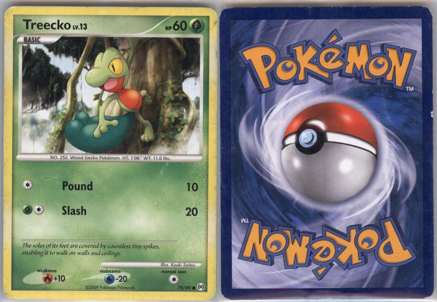 *SE BILDE FOR TILSTAND* Treecko #79 Pokemon Arceus Pokesingles