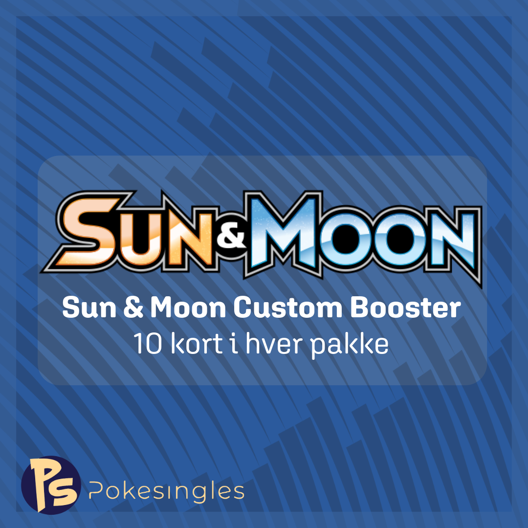 Sun & Moon Bulk Pack - Custom boosterpakke Pokesingles