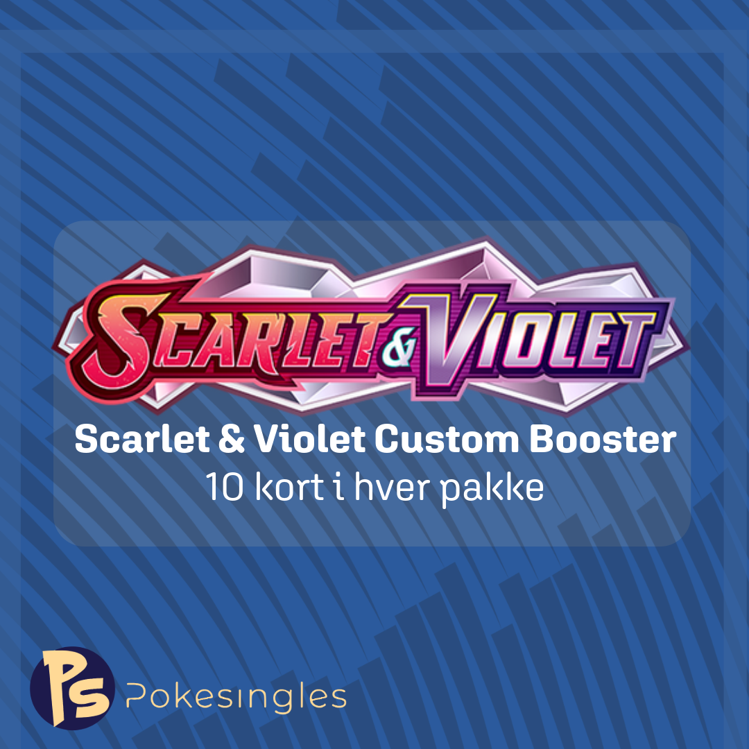 Scarlet & Violet Bulk Pack - Custom boosterpakke Pokesingles