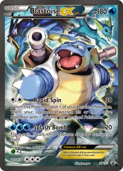 Blastoise EX XY122 - XY Black Star Promos