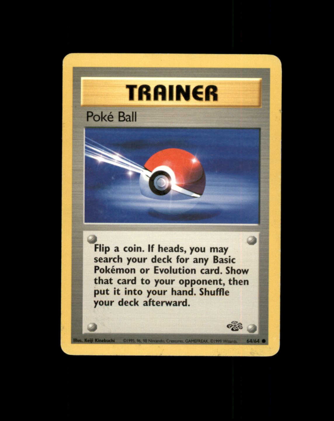 *SE BILDE FOR TILSTAND* Poke Ball #64 Pokemon Jungle Pokesingles