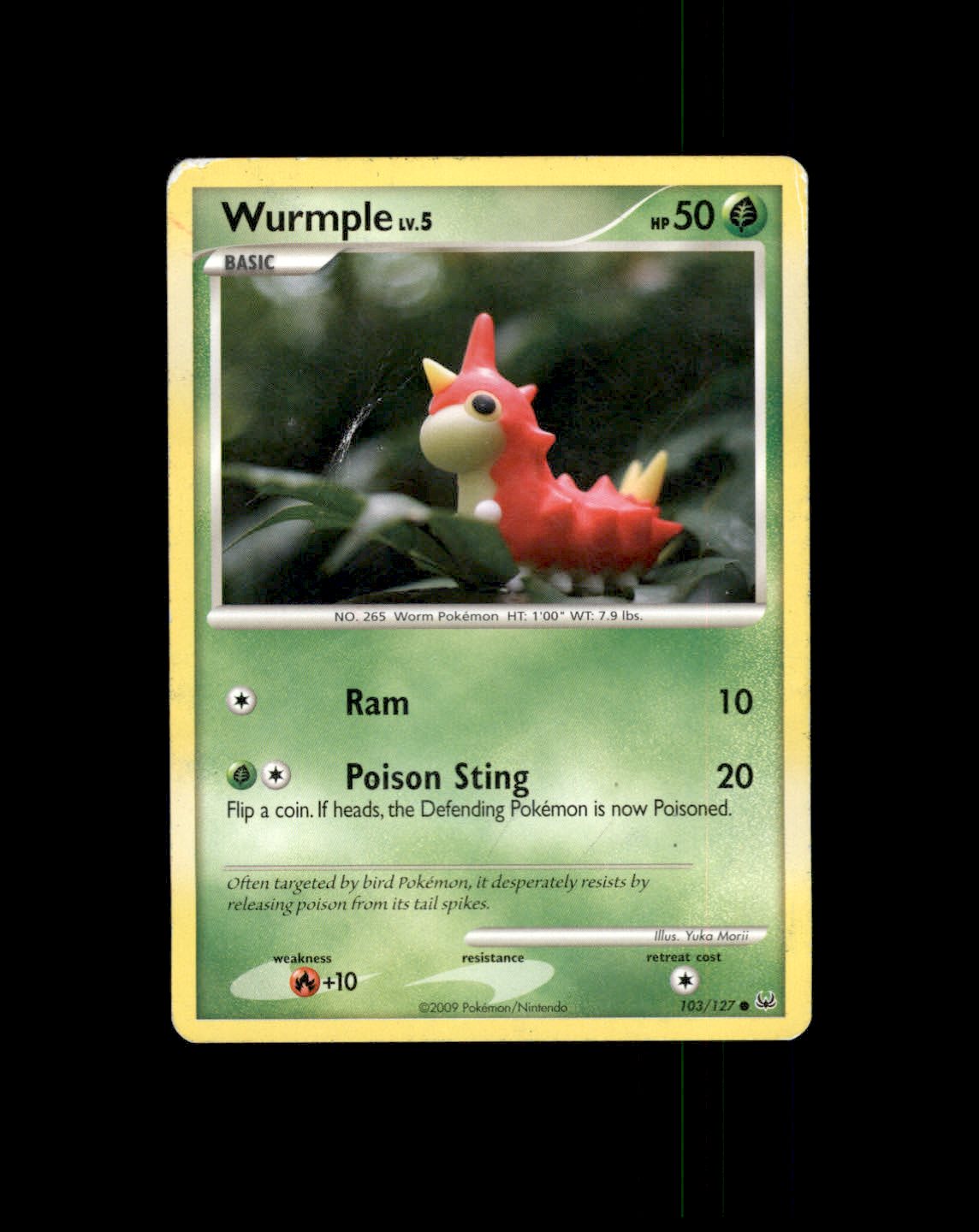 *SE BILDE FOR TILSTAND* Wurmple #103 Pokemon Platinum Pokesingles
