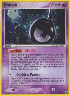 Unown (!) ! - Unseen Forces Pokesingles