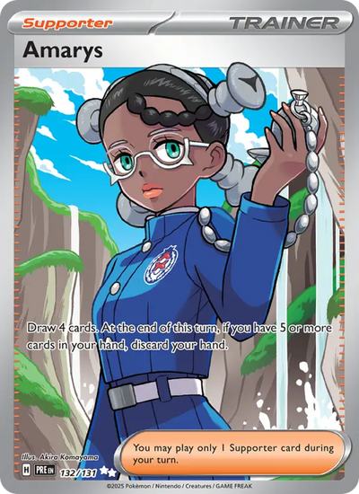 Amarys 132 Prismatic Evolutions Pokesingles