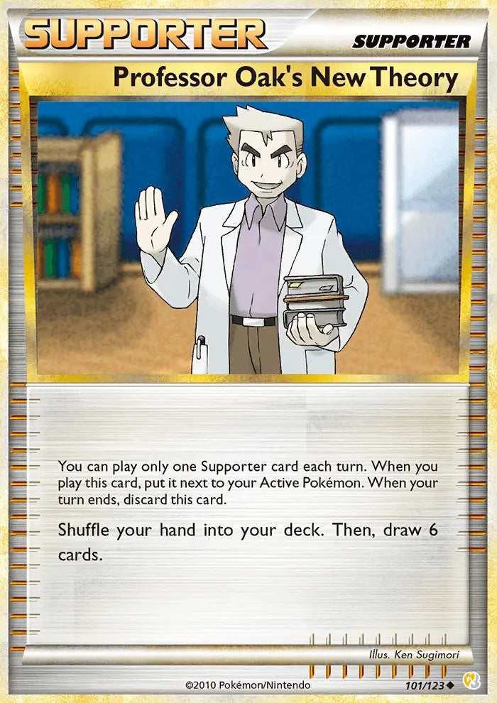 Professor Oak’s New Theory 101 HeartGold SoulSilver Pokesingles