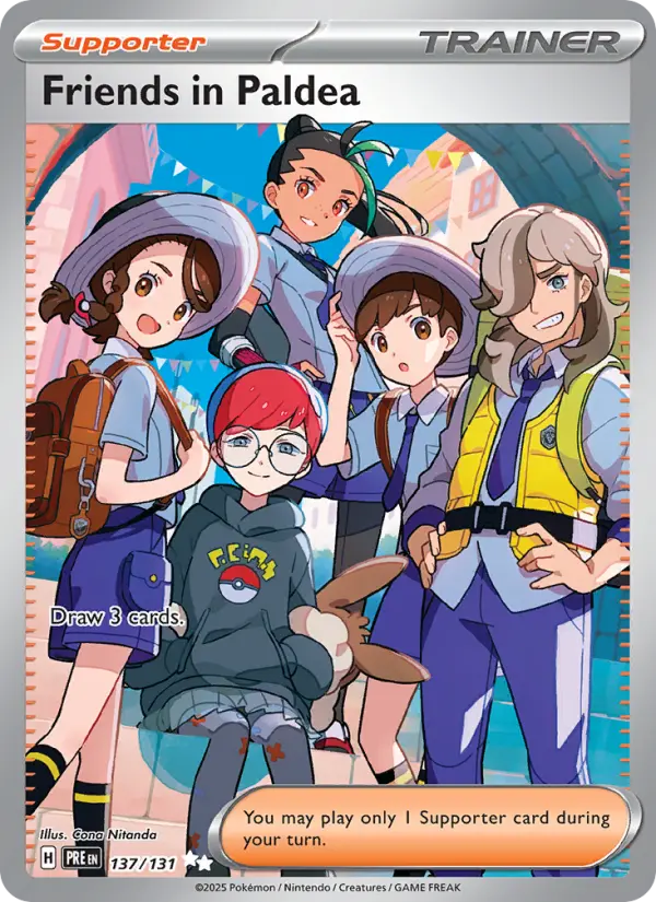 Friends in Paldea 137 Prismatic Evolutions Pokesingles