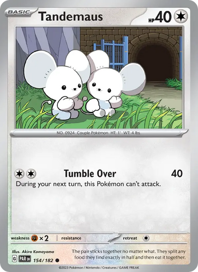 Tandemaus 154 Paradox Rift Pokesingles